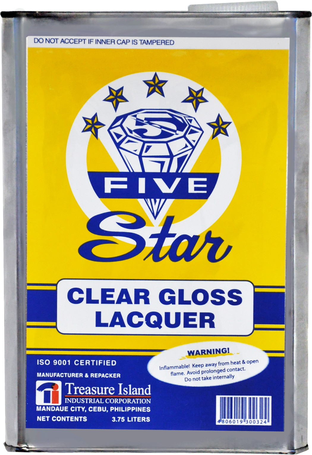 Lacquer Thinner 1 Gallon (UNO/MAYON/STAR)